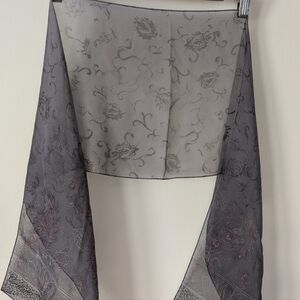 Gray Pendleton Oblong Scarf Like New